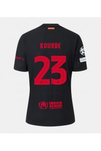 Barcelona Jules Kounde #23 Fotballdrakt Borte Klær 2024-25 Korte ermer